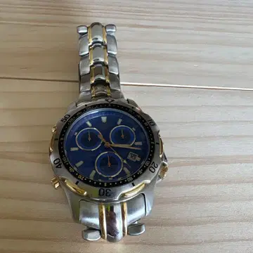 BULOVA 마린 스타 크로노그래프 알람 손목시계
