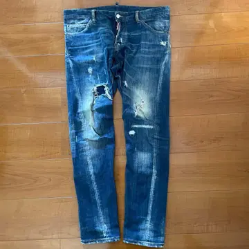 DSQUARED2 데미지 가공 데님 팬츠 남성용
