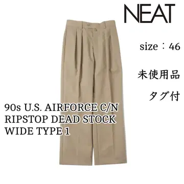 NEAT 90s U.S. AIRFORCE C/N WIDE 46 KHAKI