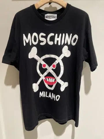 MOSCHINO 반팔 T셔츠 블랙