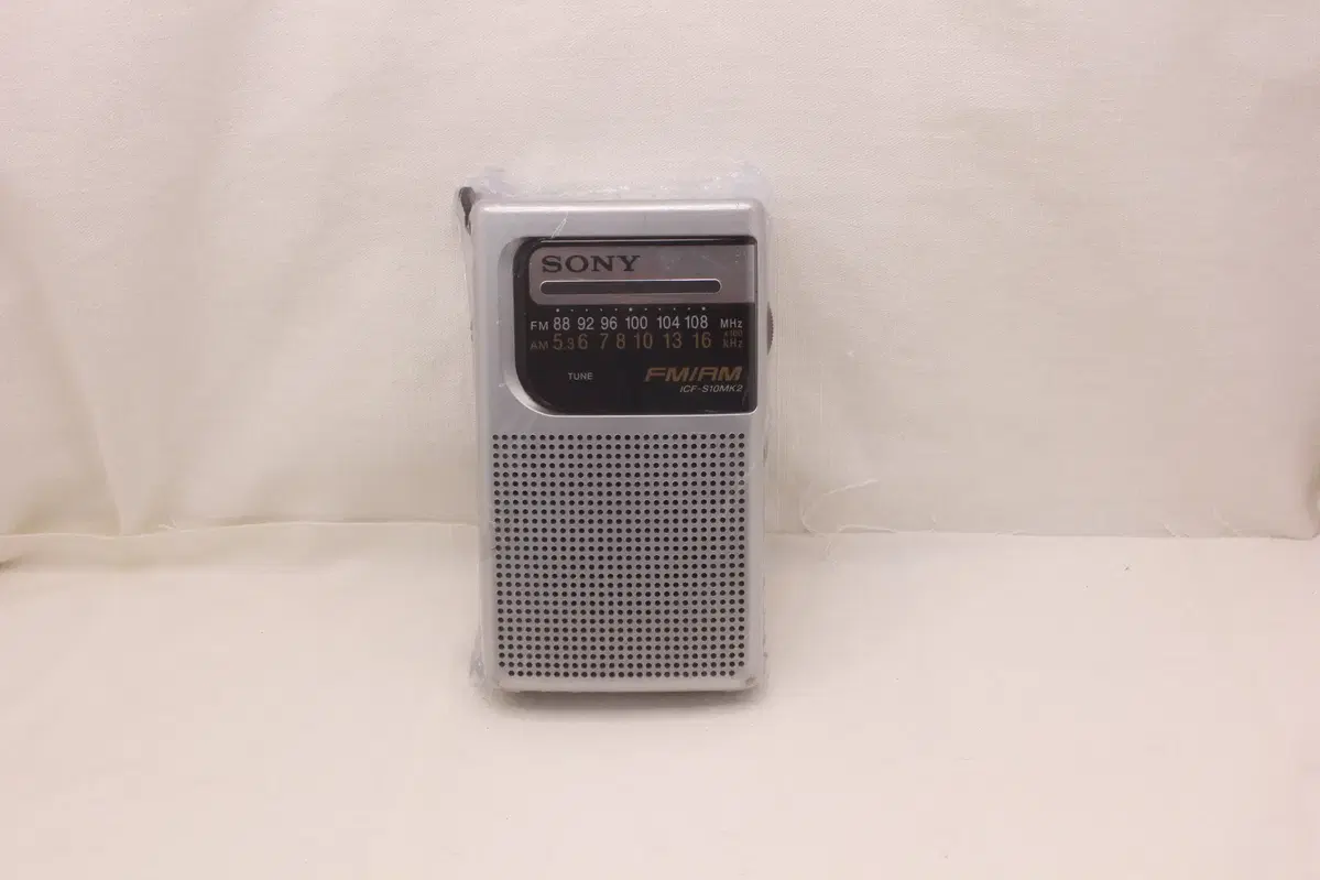 소니 ICF-S10MK2 빈티지 FM AM 포켓 라디오 정상작동