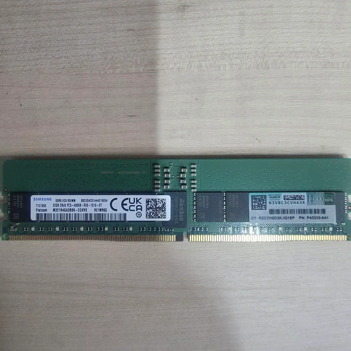 서버용 ddr5 32g 4800 ecc/reg메모리 판매
