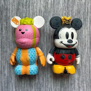 Disney 바이널메이션 2체 세트