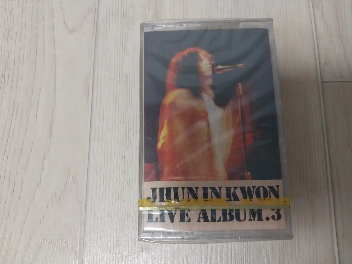 전인권 라이브 3집 미개봉 카세트 테이프