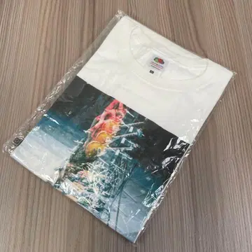 미개봉 RADWIMPS 비와 길과 빛 사진 T셔츠 XL