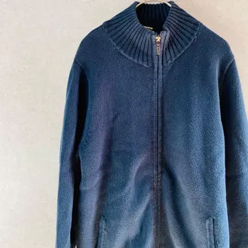 L.L.Bean 네이비 집업 스웨터 L