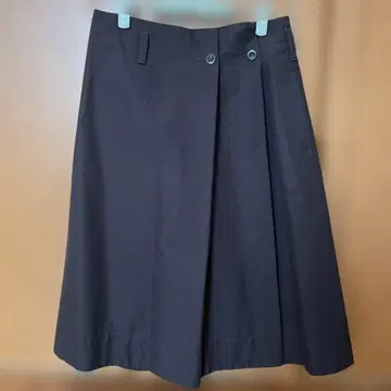 MHL 랩 스커트 브라운