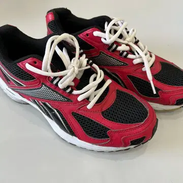 Reebok 스니커즈 레드 블랙 남성용 상자 없음