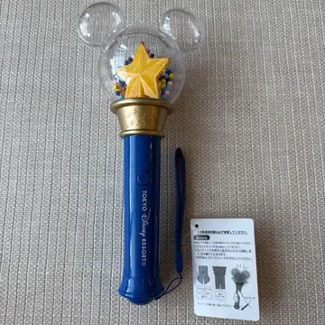 새상품급 미키 뱅글뱅글 응원봉 택, 설명서 포함 라이트 디즈니
