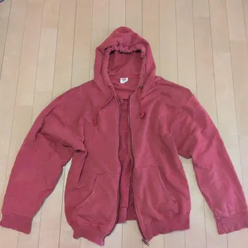 헤인즈 Hanes 후드티 레드 80s 90s