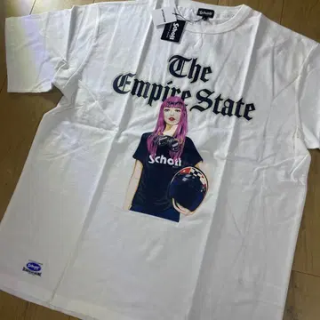 [ Schott ] 스캇 The Empire State 티셔츠 XL