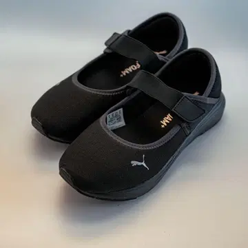 PUMA 플랫슈즈 발레 슈즈 블랙 25cm