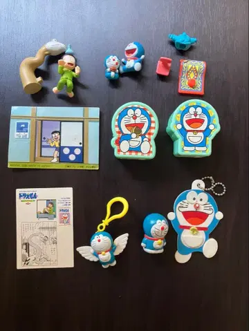 도라에몽 여러가지 헤이세이 레트로 피규어 묶음 판매