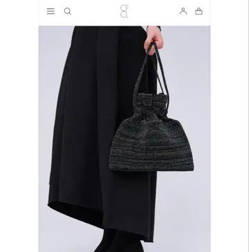 CFCL STRATA GLITTER DRAWSTRING 백
