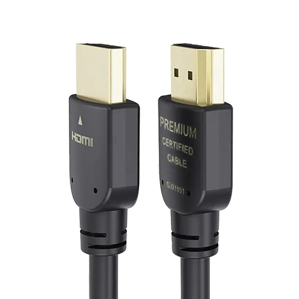 프리미엄 인증 HDMI 2.0 4K60Hz 고화질 케이블 1m