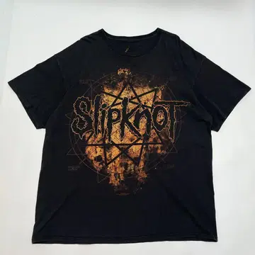 00s 슬립낫 SNUFF 밴드T셔츠 XL 상당 블랙 6792