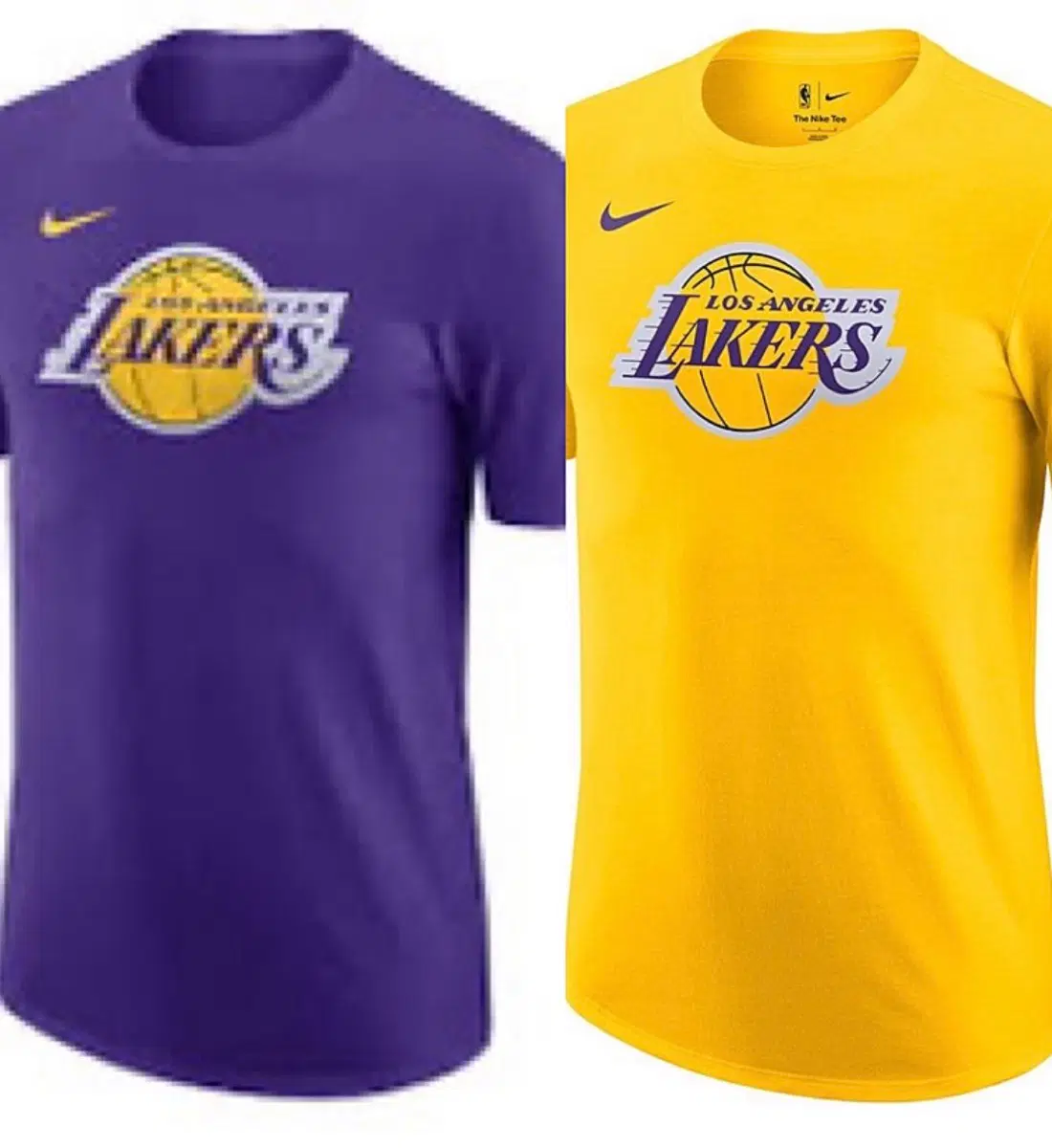 나이키 nba la 반팔티 레이커스 로스 엔젤레스 두색상
