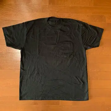 MINEDENIM 포켓 T셔츠 블랙 XL