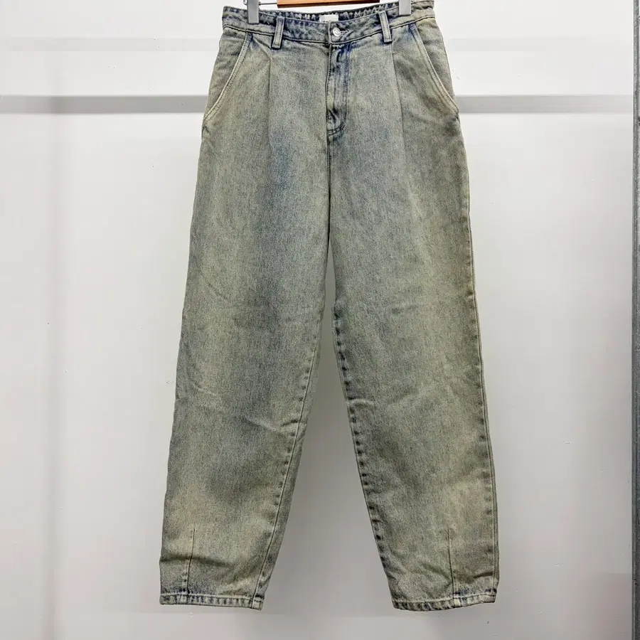 라온컴퍼니 배럴 워시드 데님 팬츠 L