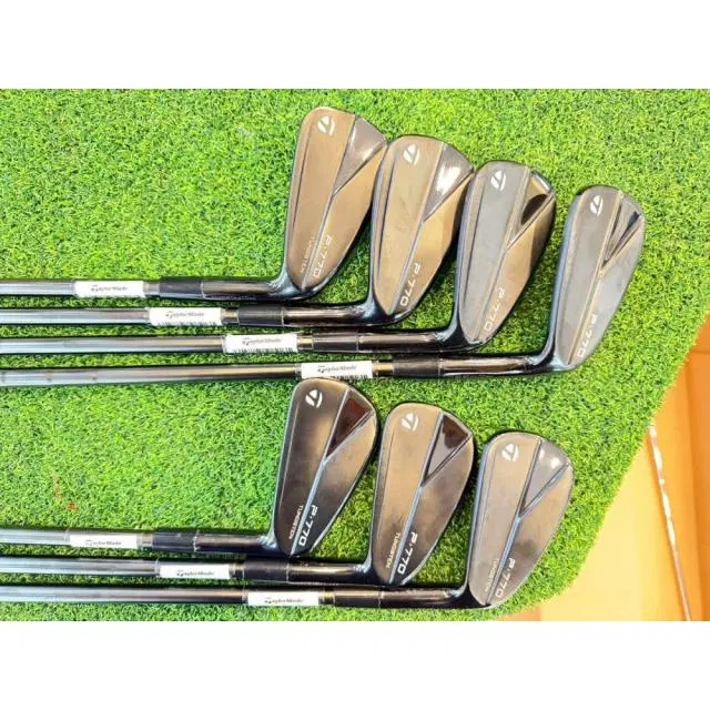 테일러메이드 P770 블랙 4-P 7아이언 경량스틸950 S