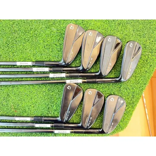 테일러메이드 P770 블랙 4-P 7아이언 경량스틸950 S