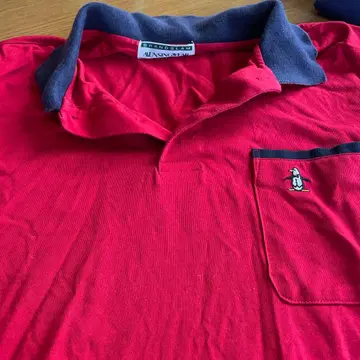 Munsingwear Grandslam 피케 셔츠 레드
