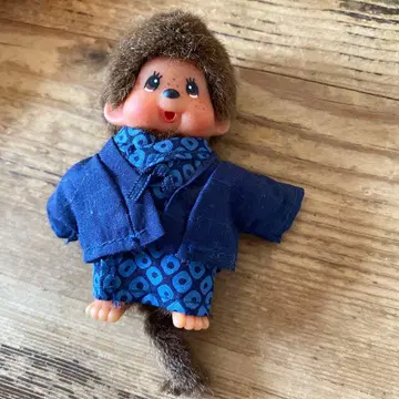 몬치치 진베이 옷 갈아입기 봉제 인형