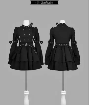 Dimmoire CODE:NURSECORE 원피스 블랙