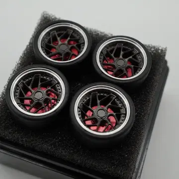 1/64 미니카 커스텀용 휠 세트 No.KA12 10.6mm