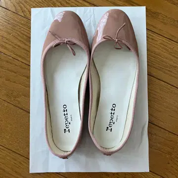 Repetto 레페토 발레 슈즈 에나멜 핑크 37.5