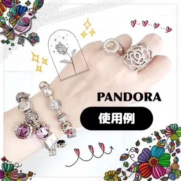PANDORA 반지 Rose 로즈 장미 반지 판도라 50