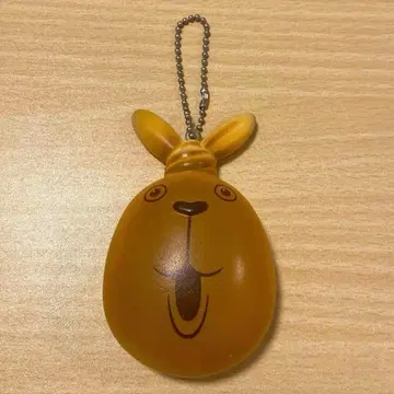 헤이세이 레트로 USAVICH 우사비치 푸친 빵 모양 스퀴즈 키링
