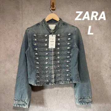 ZARA TRF 데님 자켓 L 나폴레옹