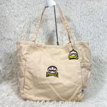 [ ear PAPILLONNER ] 참 포함 프링글스 콜라보 자수 토트