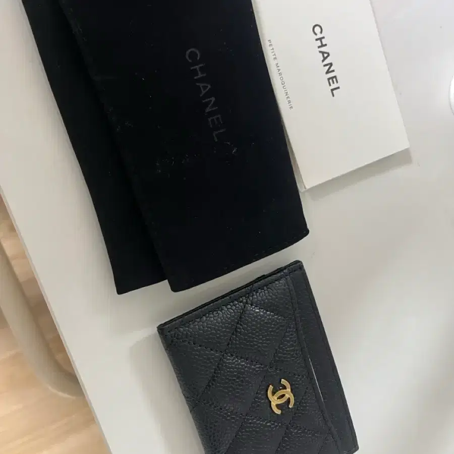 샤넬 카드슬롯, 카드지갑 금장