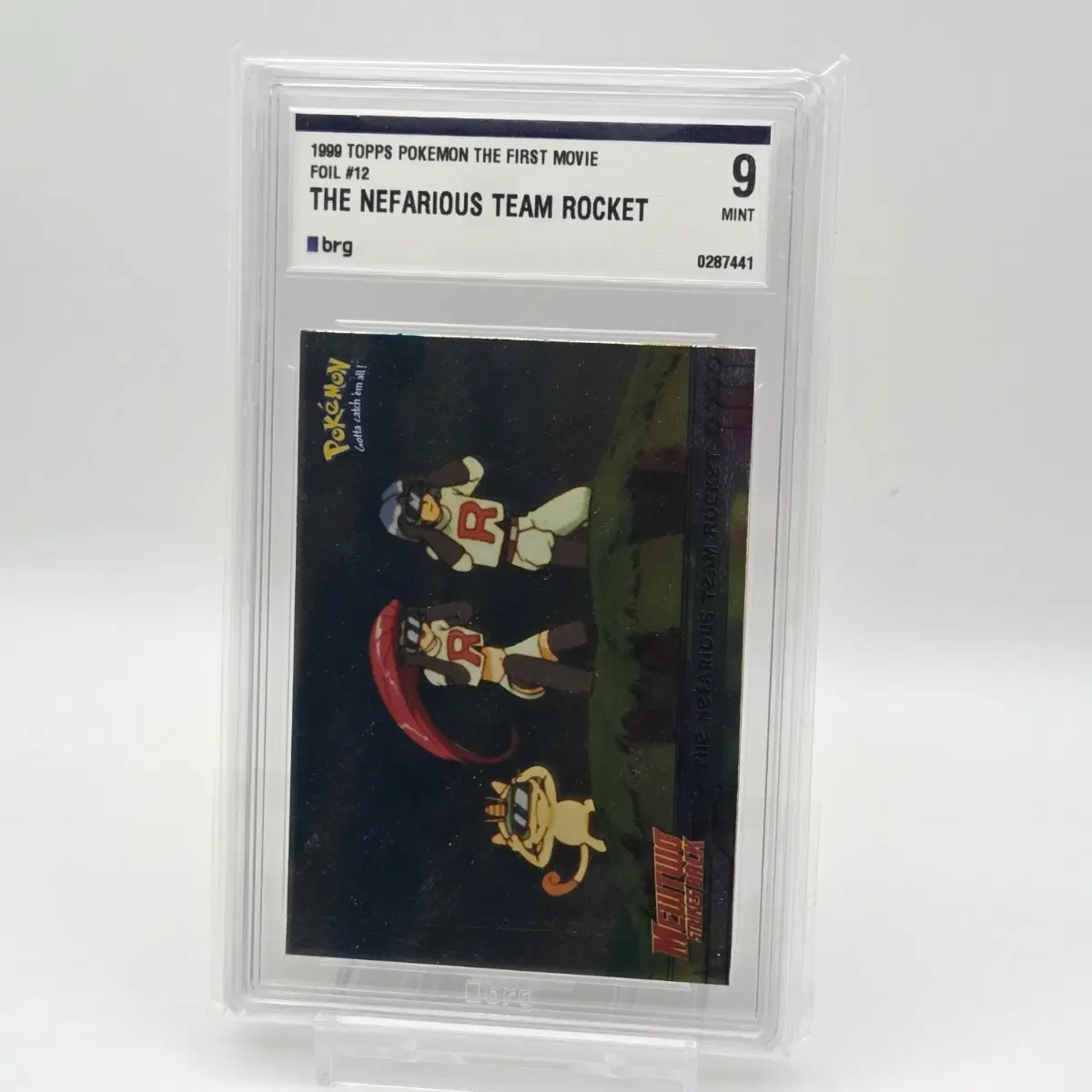 1999 탑스 포켓몬 로켓단(Foil) BRG9