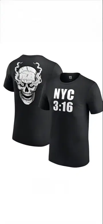 XL WWE 스톤콜드 티셔츠 뉴욕 WWF WCW