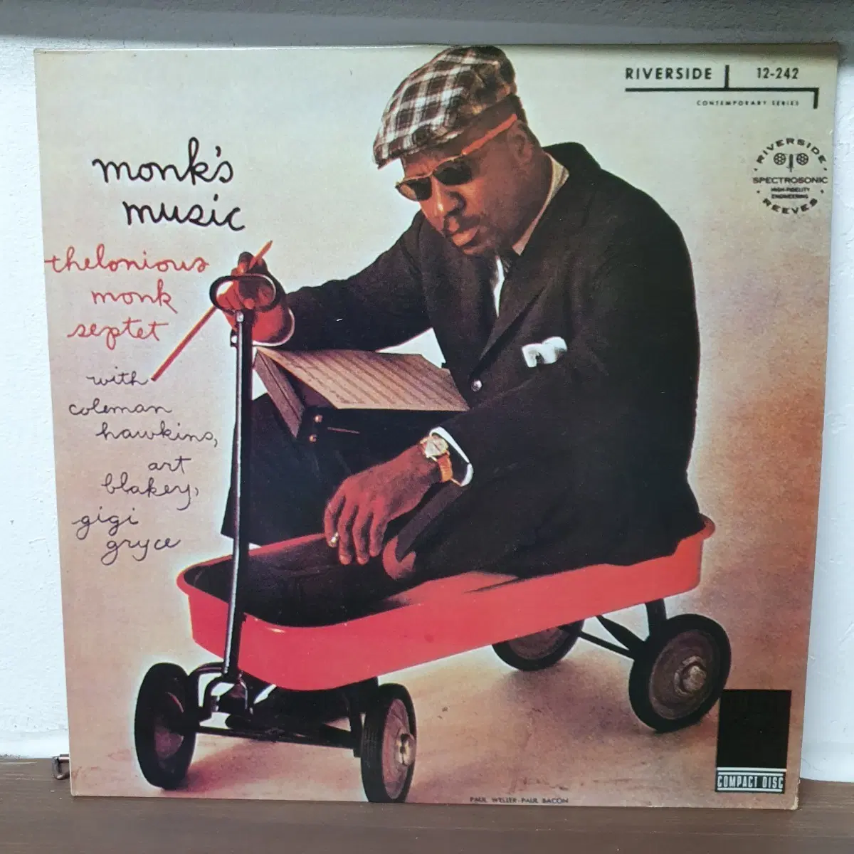 Monk's music LP 1988 예음레코드 재즈