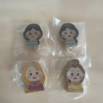 디즈니 프린세스 캡슐 토이 3종 세트