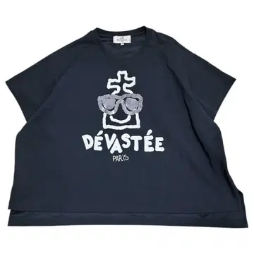 DEVASTEE PARIS 반팔 T셔츠 블랙