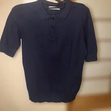 라코스테 LACOSTE 반팔 피케 셔츠 네이비 면 100% 악어 로고