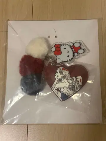 [애니마이 복권] 이토 준지 갸루 토미에 헬로키티 B상 키링 2 빨간색