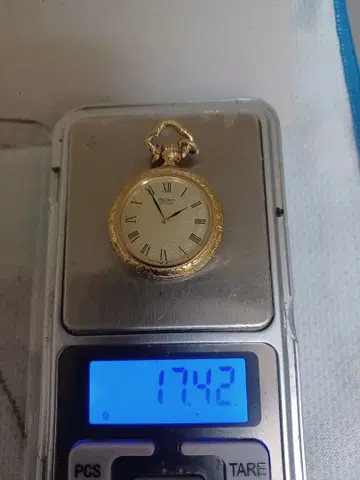 Seiko 회중시계 Quartz 가동 중