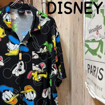 DISNEY 디즈니 아로하 셔츠 XXL 구제 의류 (2255)
