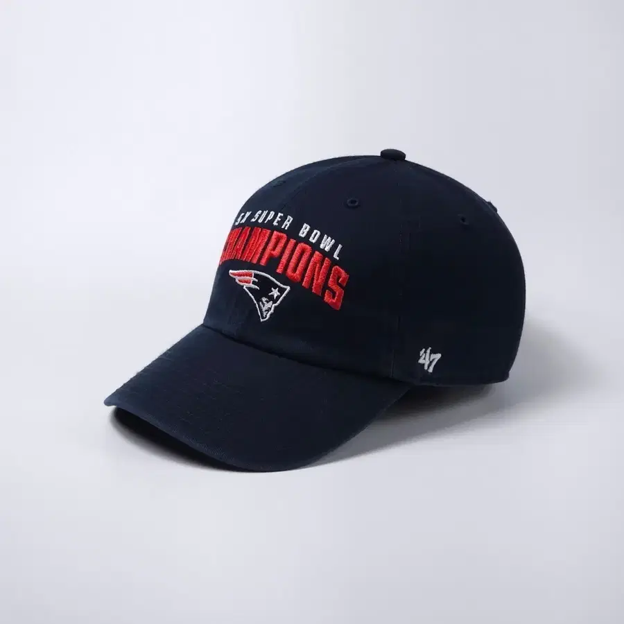 47 뉴잉글랜드 패트리어츠 슈퍼볼 5회 우승 기념 NFL 볼캡 모자