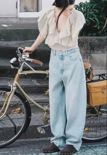 ZARA jeans barrel trf