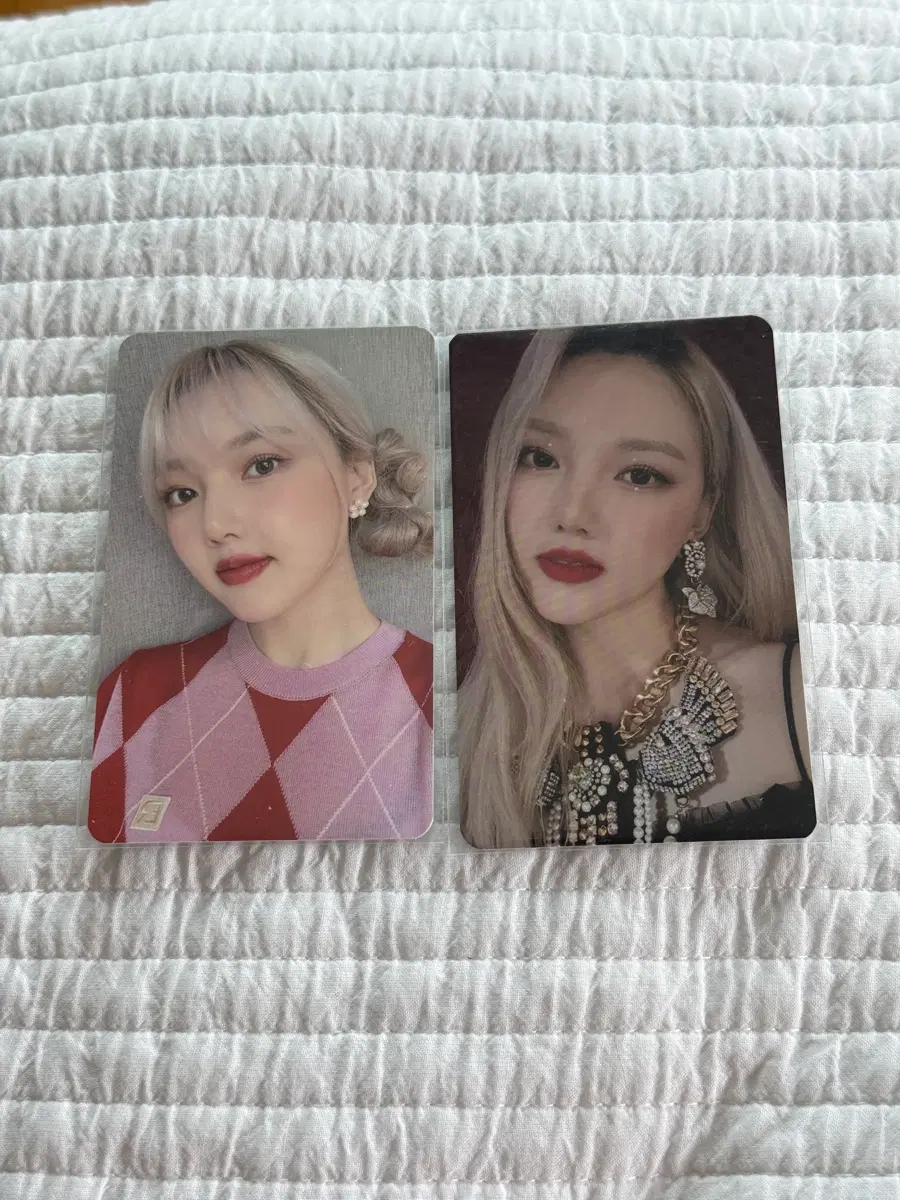 여자친구 예린 지콘 포카