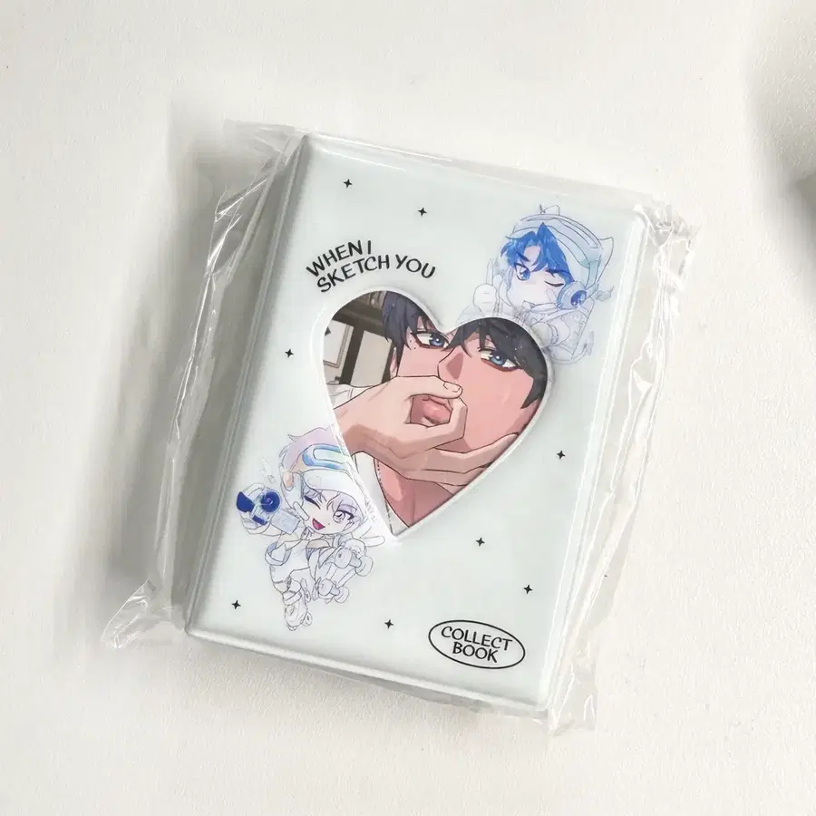 원가이하) 스케치 비온 포토카드 콜렉트북 포카 콜북 특전 전시티켓