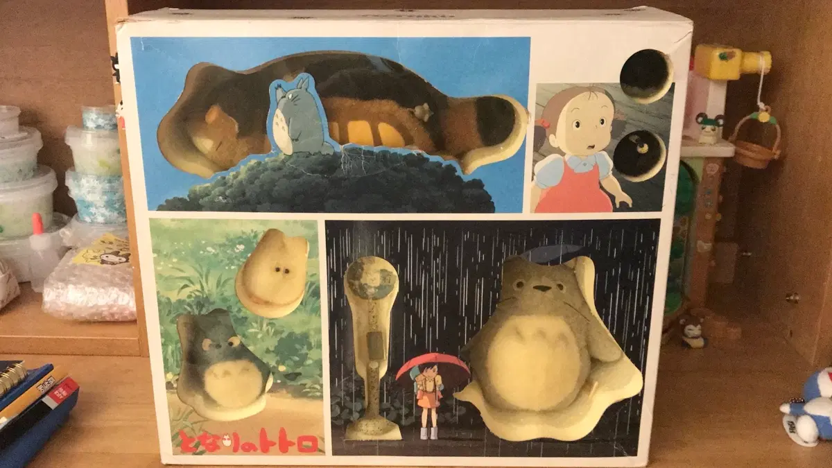 초초레어! 일본 1990s 고전 토토로 대중소토토로 네코 고양이버스 인형