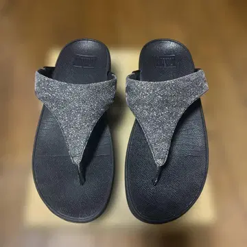 FITFLOP (핏플랍) 글리터 플립플랍 22.5cm